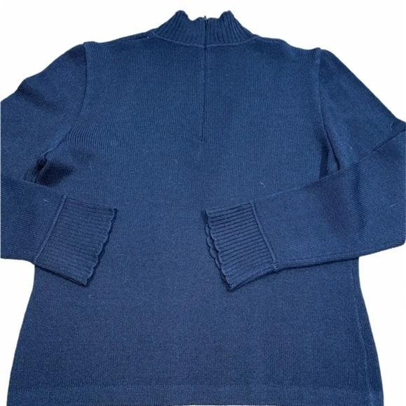 St John black knit sweater size small - Picture 5 of 7